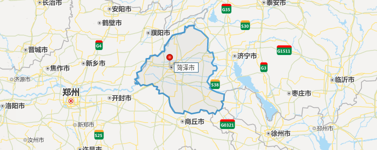 菏泽属于哪个市