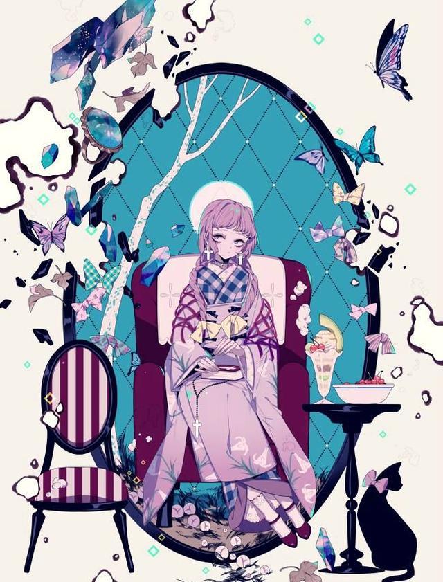 日本插画师:keeggy的作品