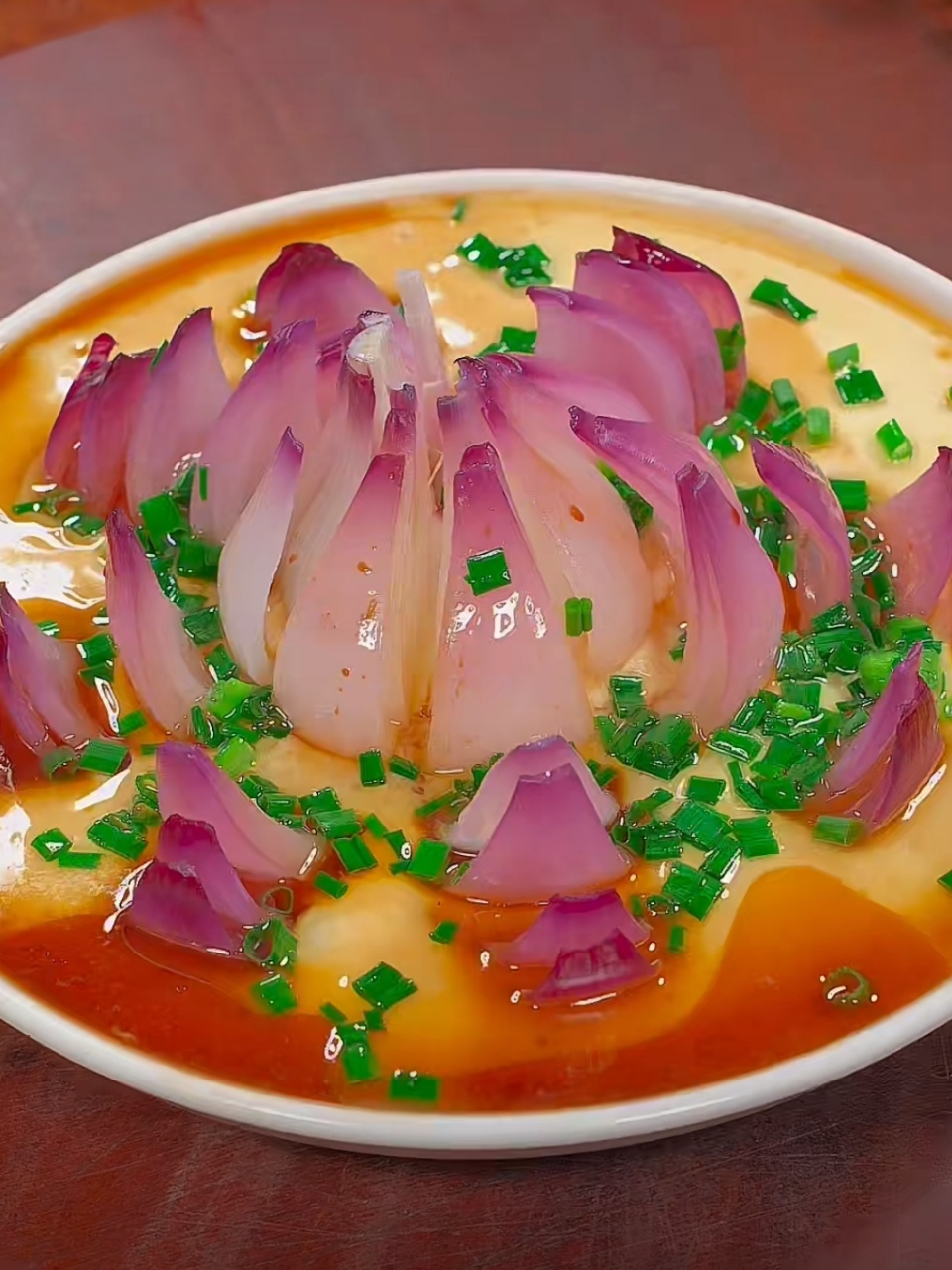 不舍得吃的一道菜,真是太漂亮啦!