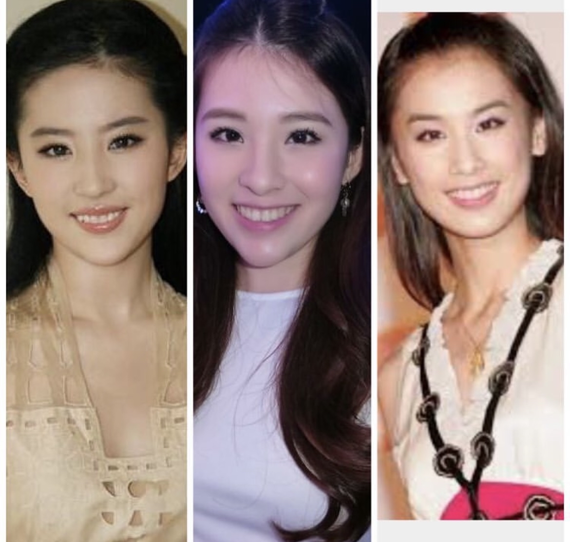 真的分不清黄圣依和刘亦菲!