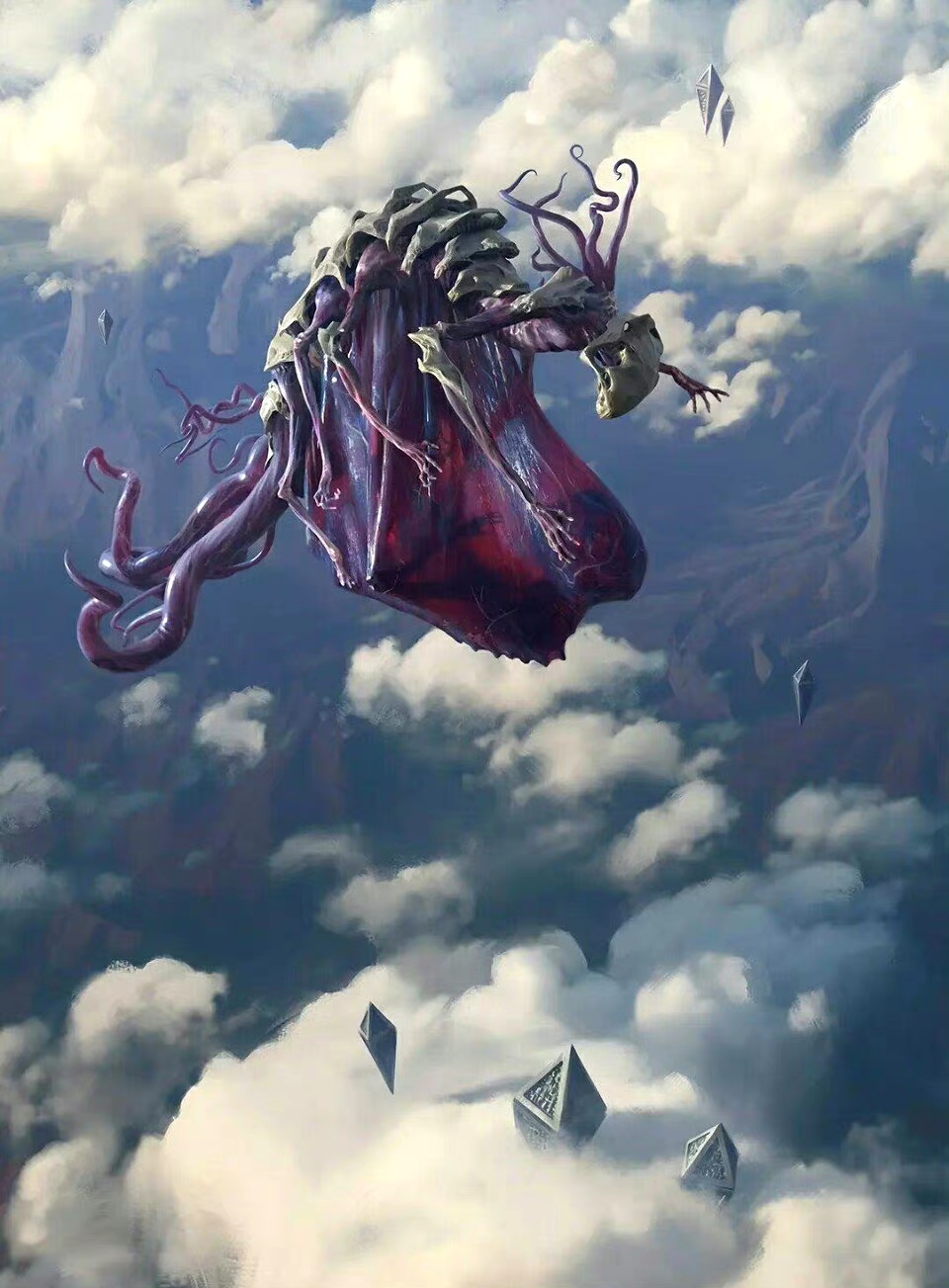 画师chase stone奇幻生物插画欣赏