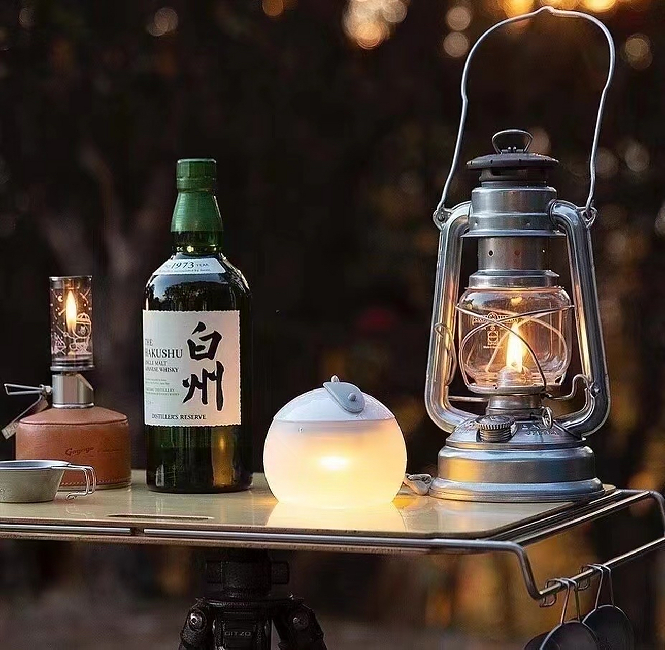 suntory三得利白州1973单一麦芽威士忌,既有充满森林草本清新香味的