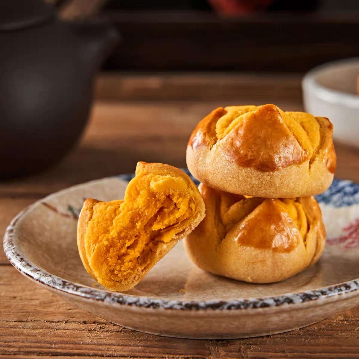 咸蛋黄开口酥是一道美味的.@仙女不讲李qyc的动态