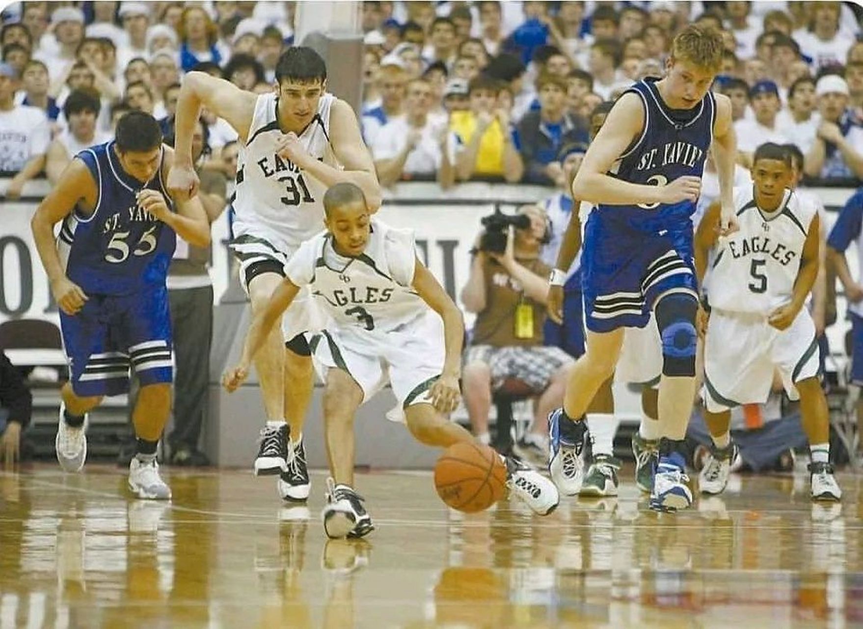 高中时期的cj·麦科勒姆(无ps) #nba吐槽大会