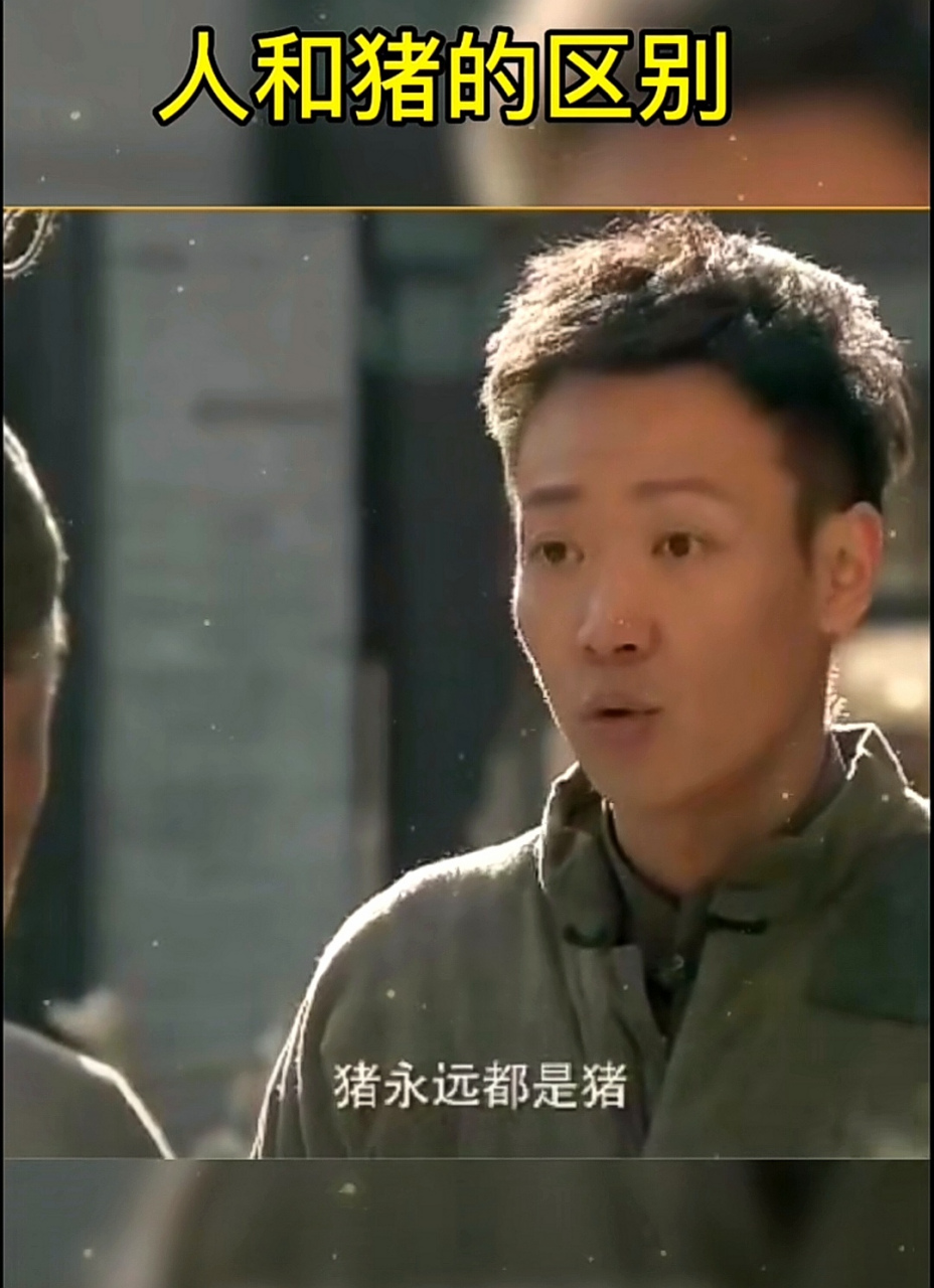 人和猪的区别# 猪永远都是猪,可人有的时候他不是人啊.