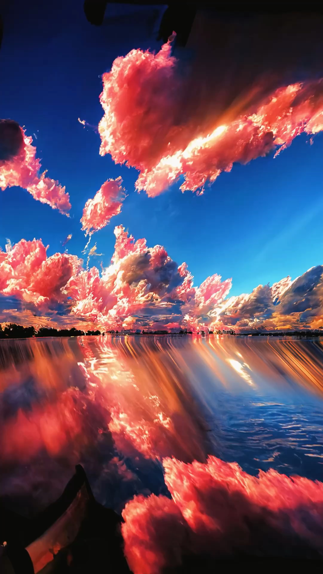 晚霞,夕阳已经完全落下,天空顿时变得昏暗起来,但天边那残留的一抹