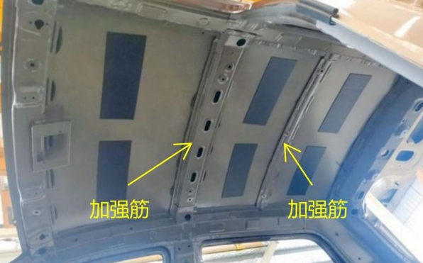 加强筋是车的哪个部位