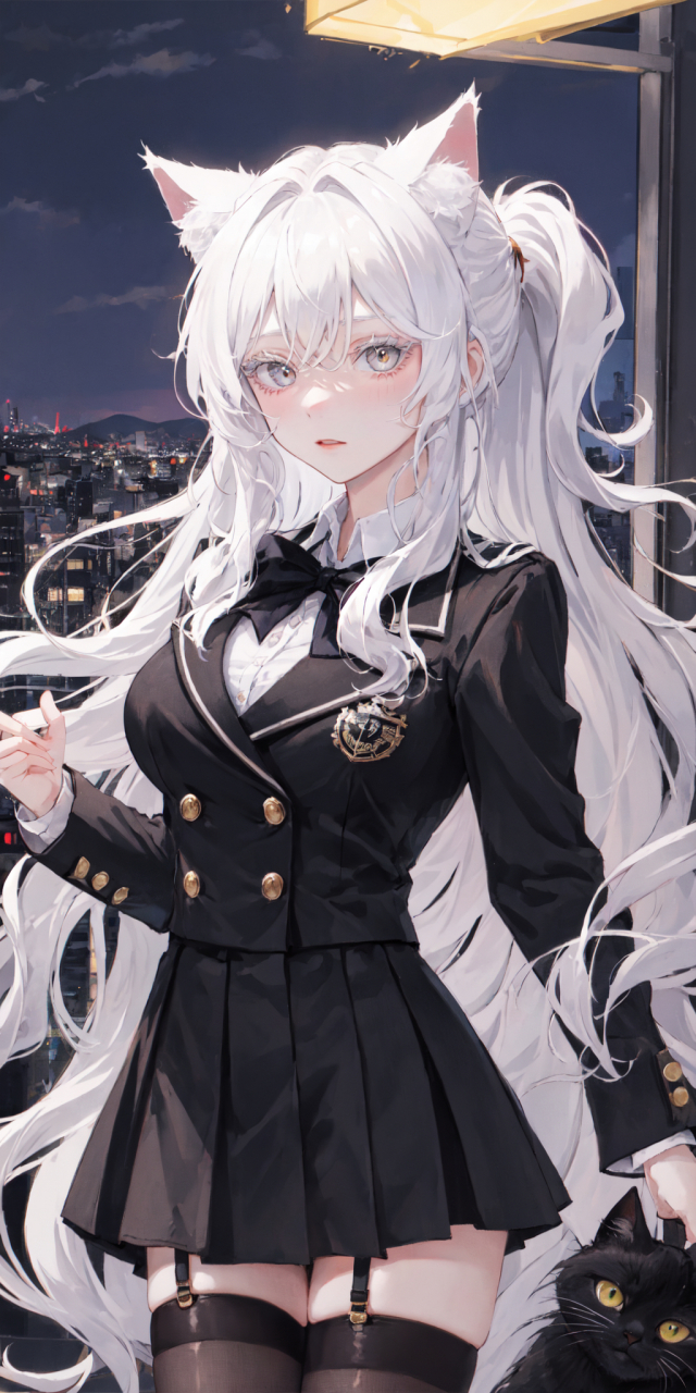 二次元图集分享「587#动漫头像和壁纸# #二次元美图# #ai绘画# 」