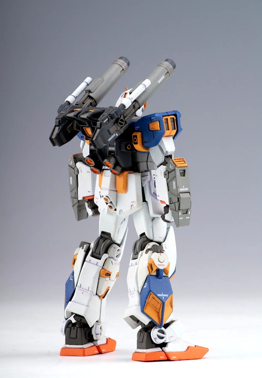 模型欣赏:机动战士高达0079 fix 高达六号机 "泥岩",by 目尔milk.