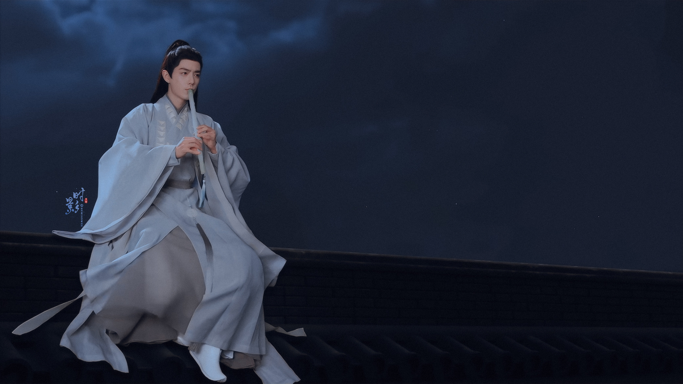 二十四桥明月夜,玉人何处教吹箫  #肖战玉骨遥# #肖战时影