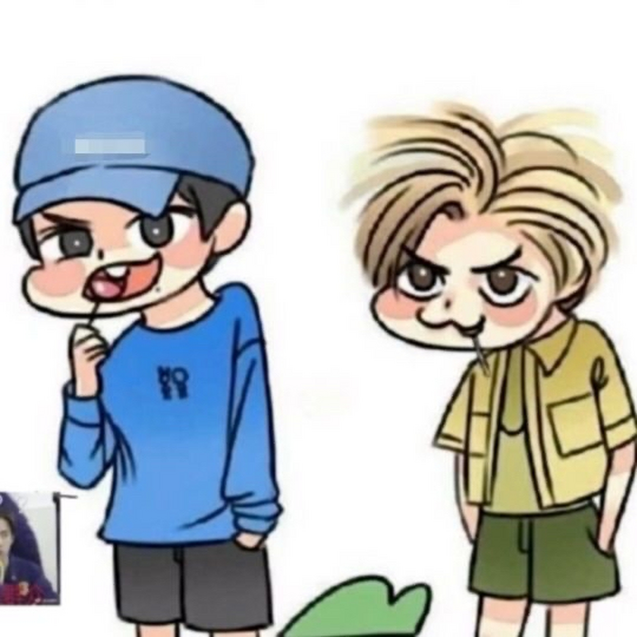 月花魔童&挖机逆子!哈哈哈哈～#博君一肖# #王一博# #肖战