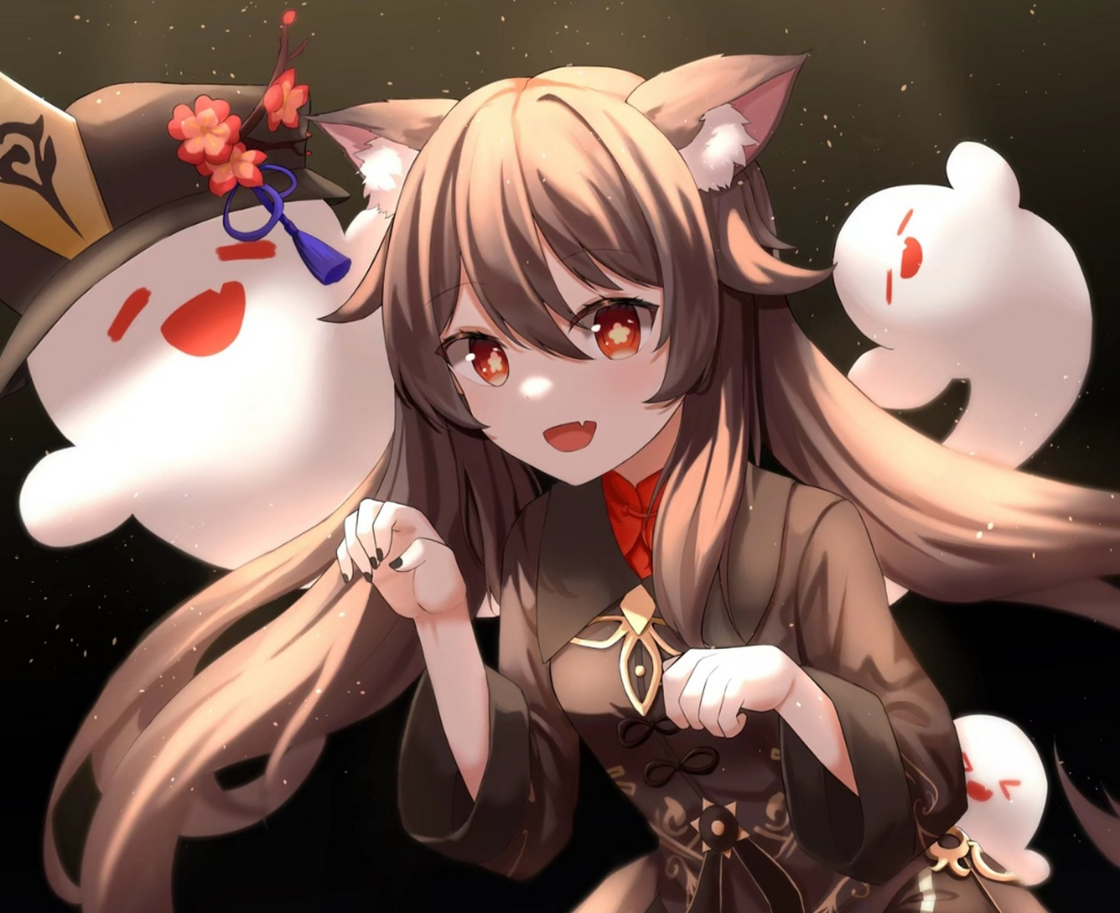 胡桃小时候也太可爱了[打call]#原神