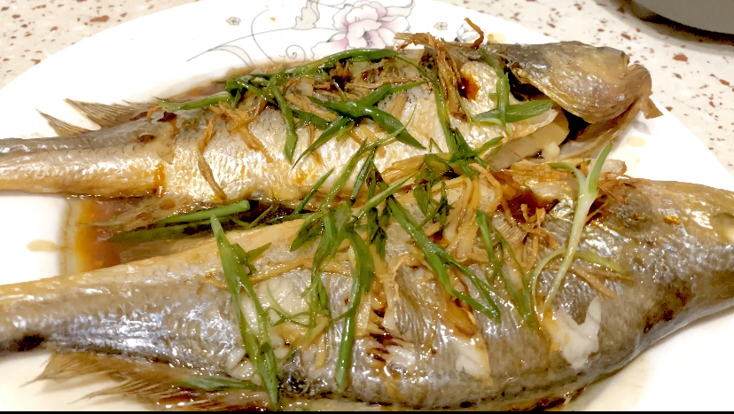 蒸烤黄花鱼,在家就能轻松做,大人小孩都爱吃!