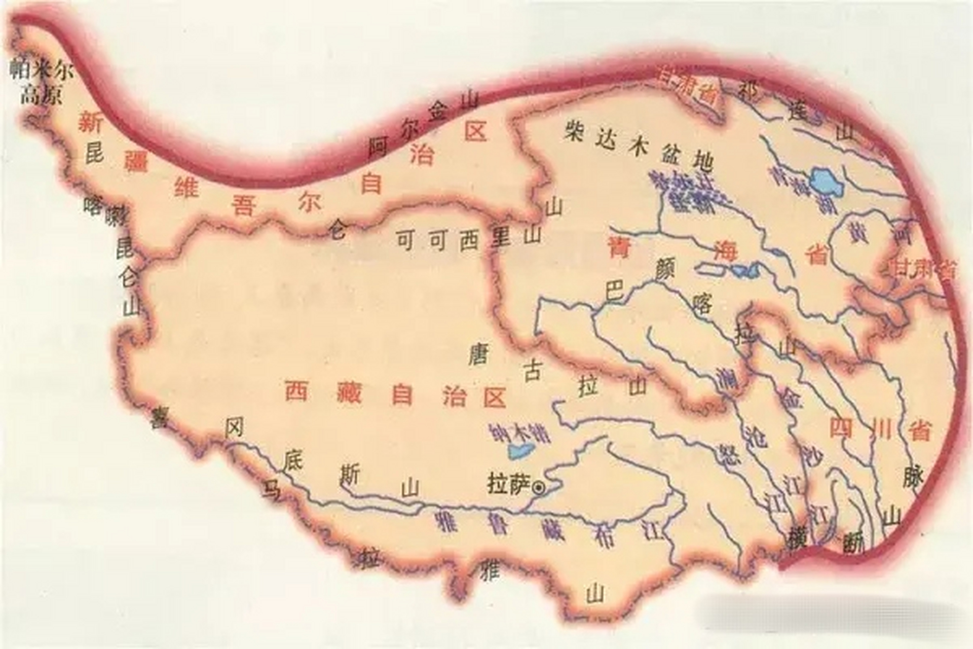 以唐古拉山为界,当年北部是玉树四十族,南部是霍尔三十九族,这一代