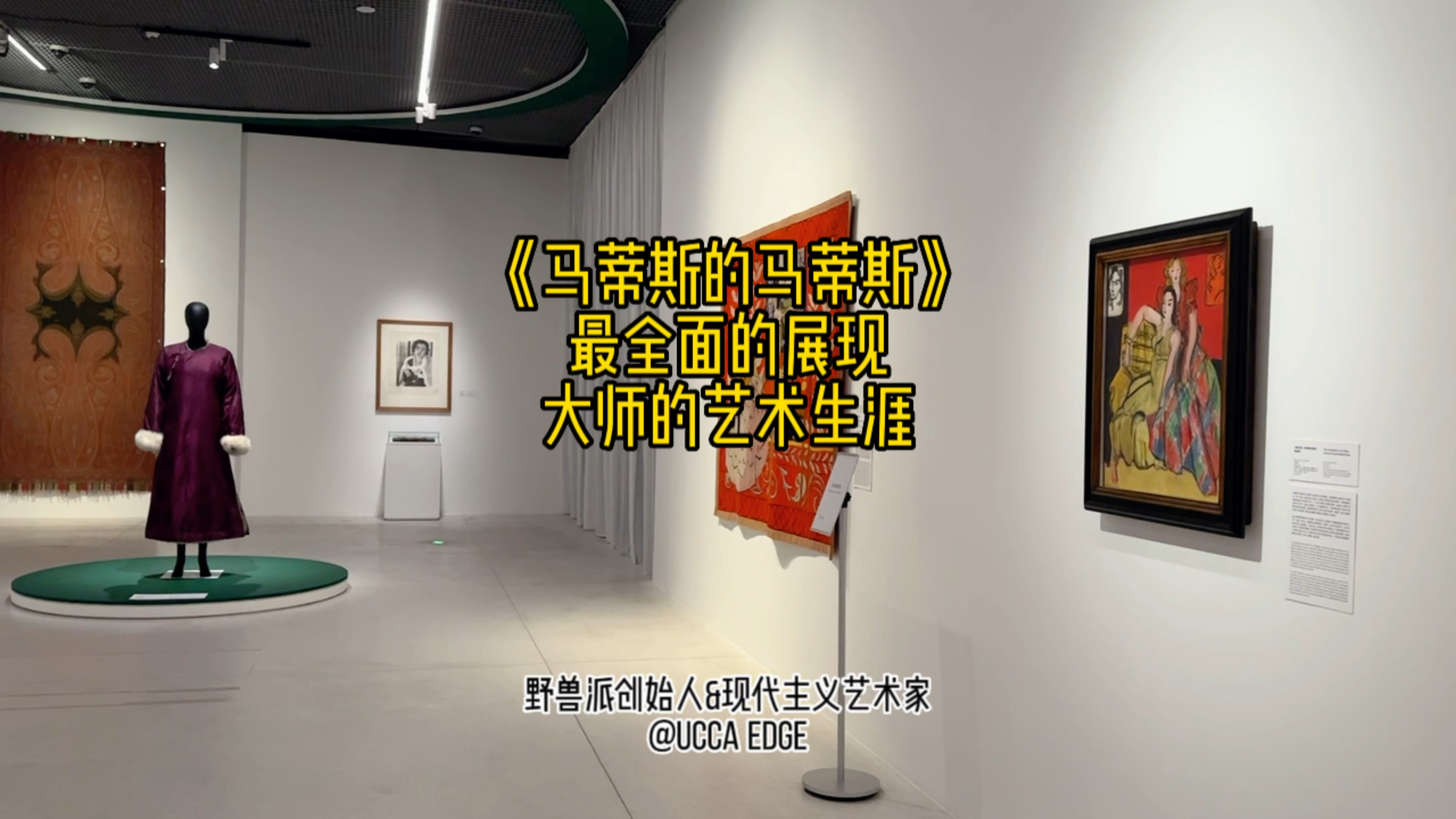 桥见艺术看展VLOG|UCCA马蒂斯大展看什么?