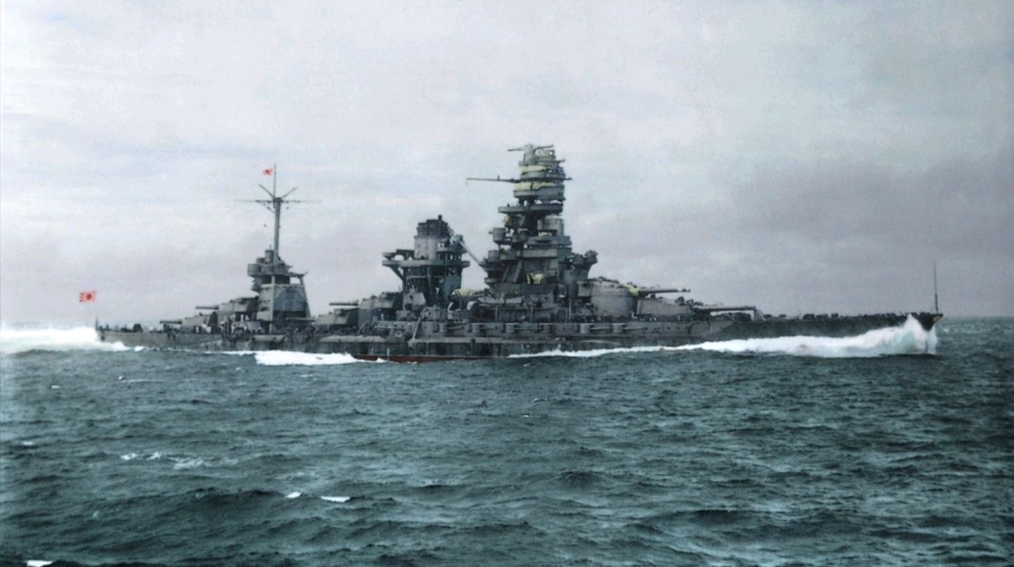 二战时,日本联合舰队复原照欣赏