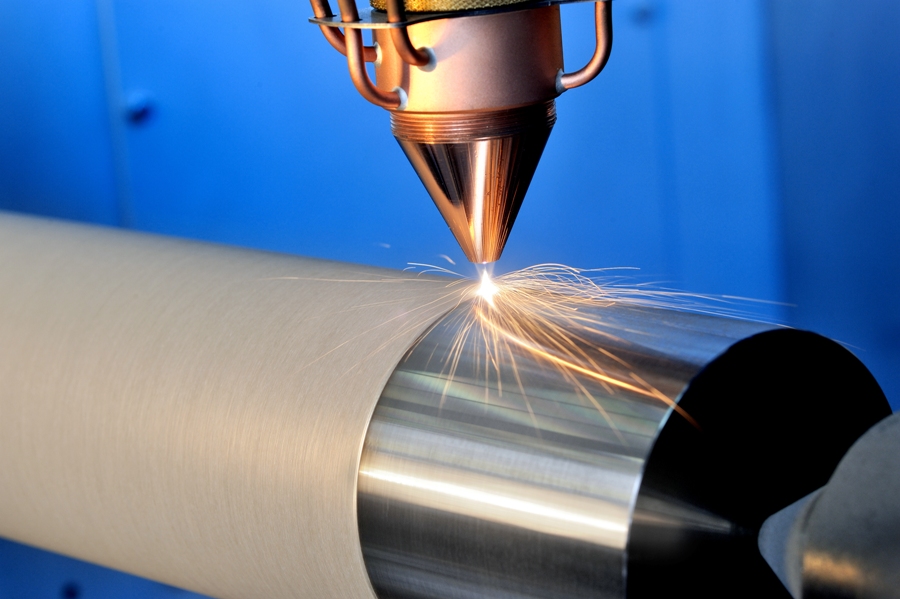 激光熔覆在转子行业应用与优势