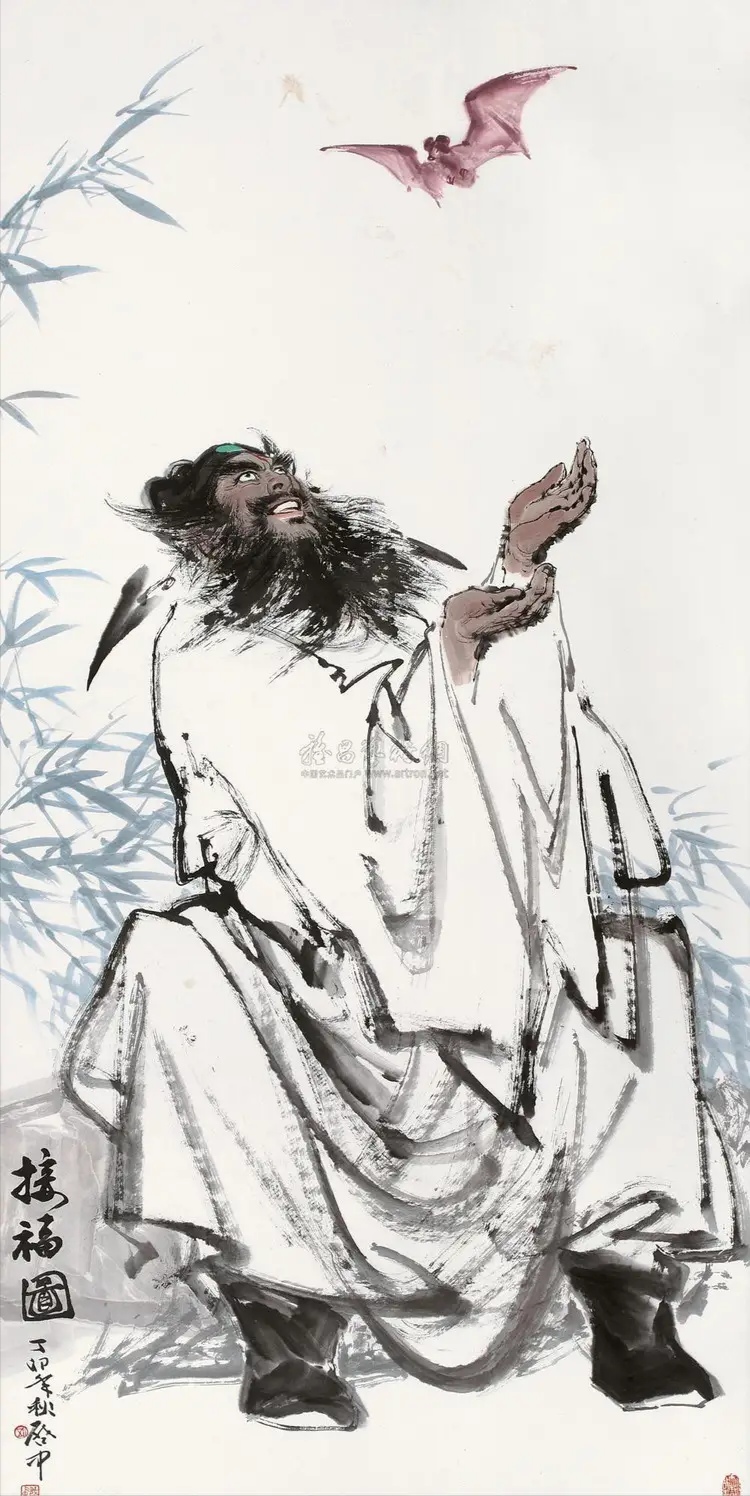 「画坛名家」中国画画家伍启中作品集萃!