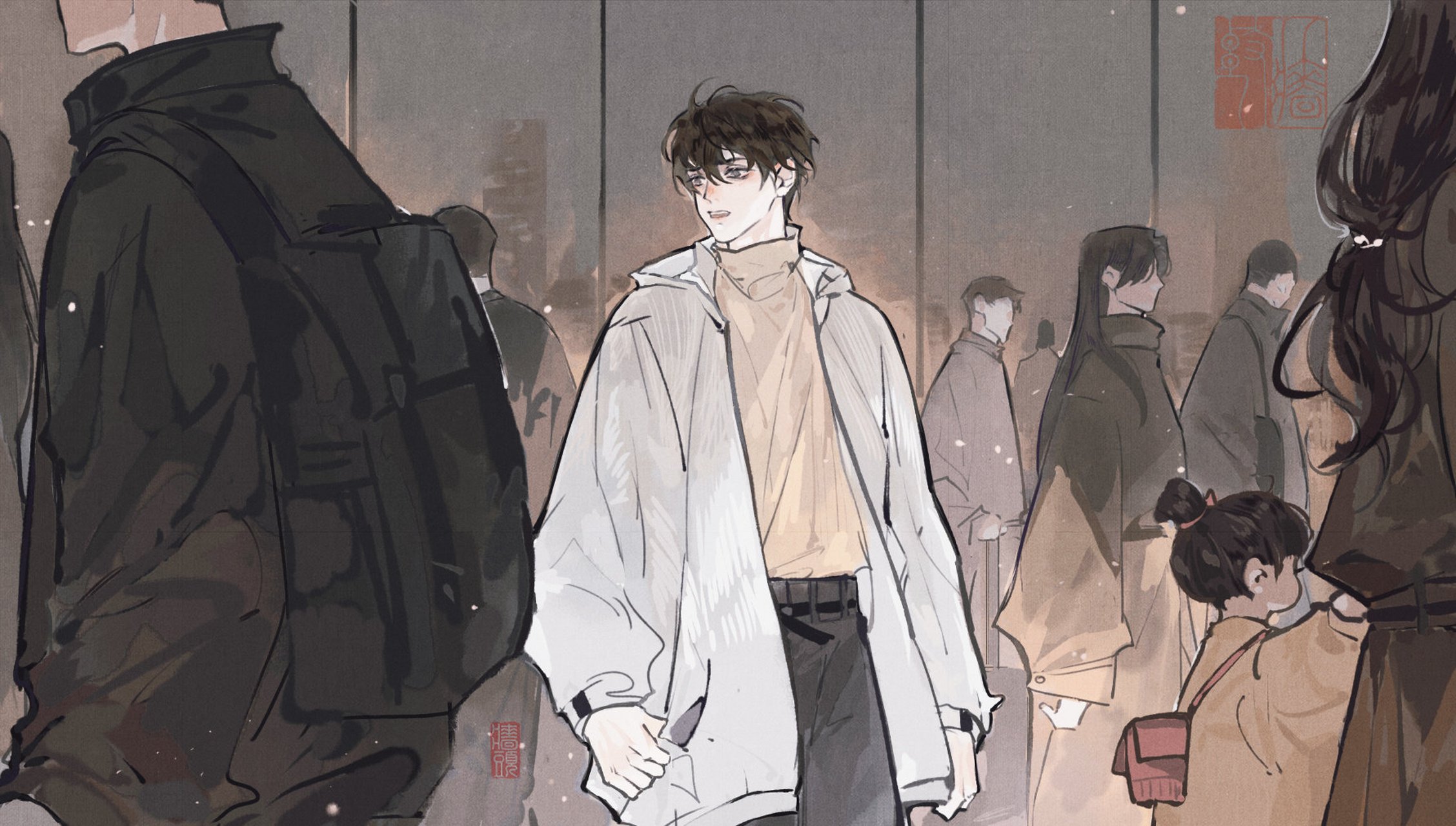 顾拙言#庄凡心#别来无恙# 67 "庄凡心,好久不见.