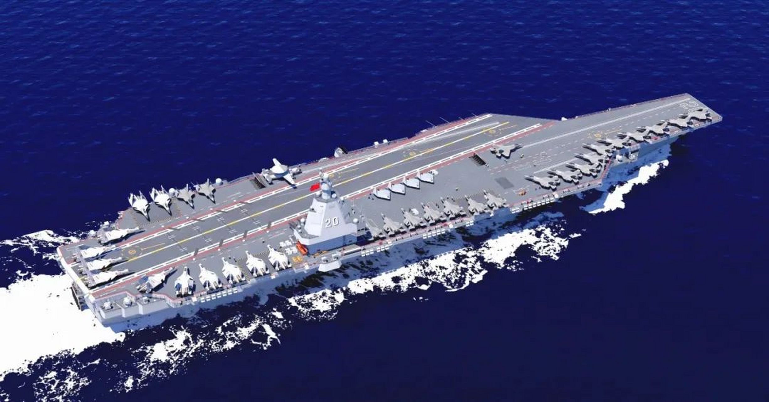 中国第三艘航母刚下水试验,中国核动力航母又被曝光  造航母,这是我们