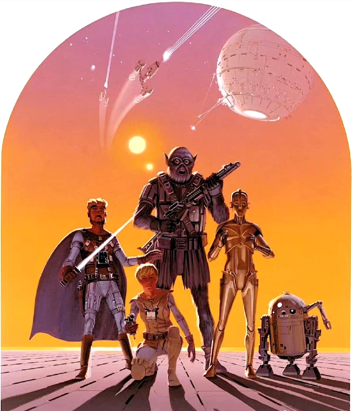 拉尔夫·麦夸里《星球大战》概念插画欣赏