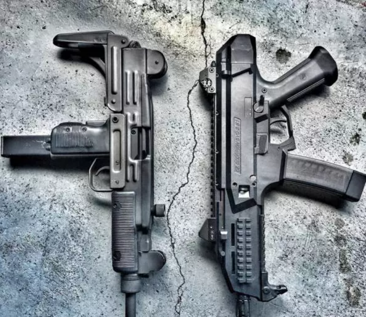 捷克制造的蝎式冲锋枪:cz scorpion evo 3 a1