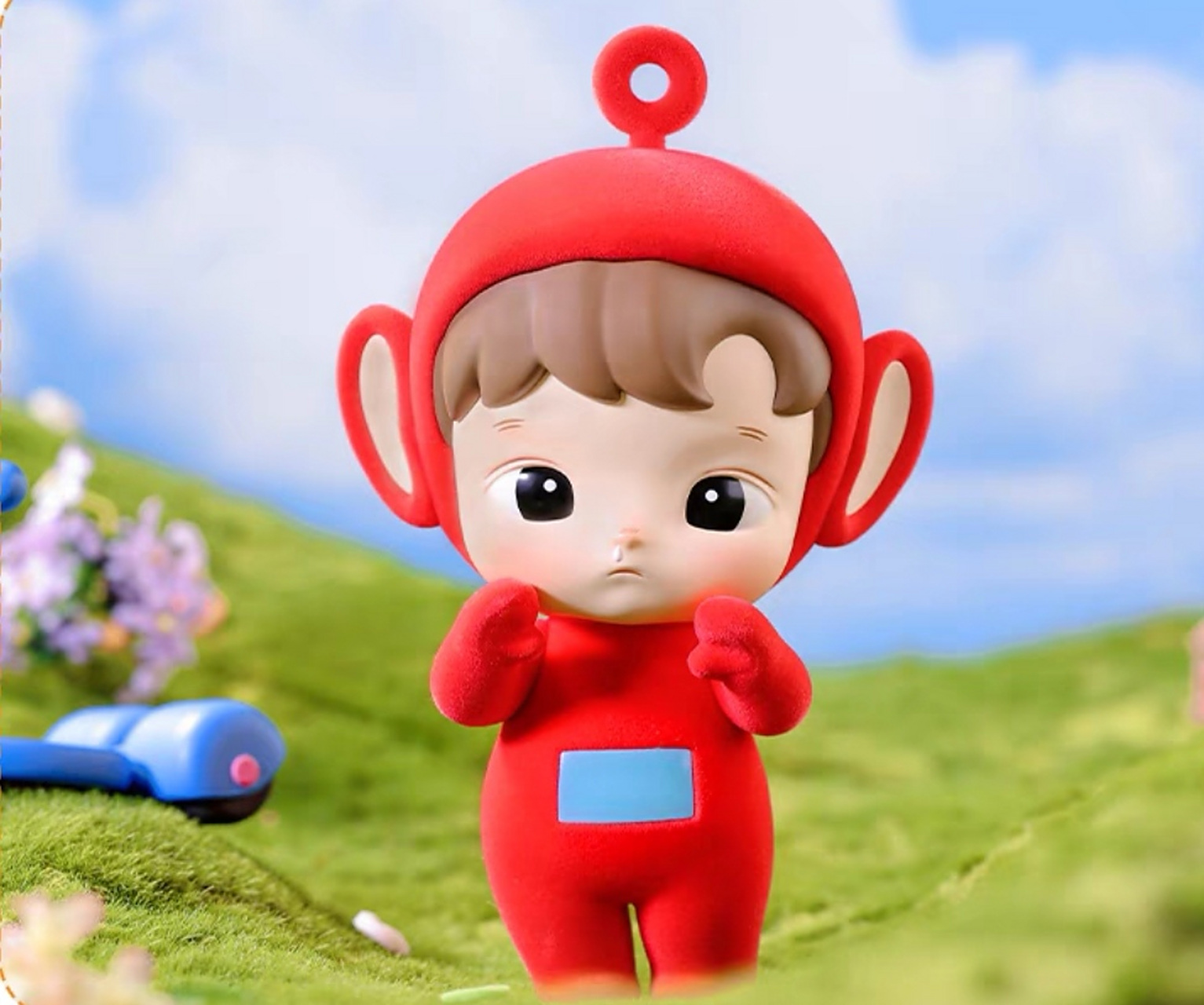 popmart泡泡玛特 hacipupu×天线宝宝手办潮流娃娃摆件可爱玩具!