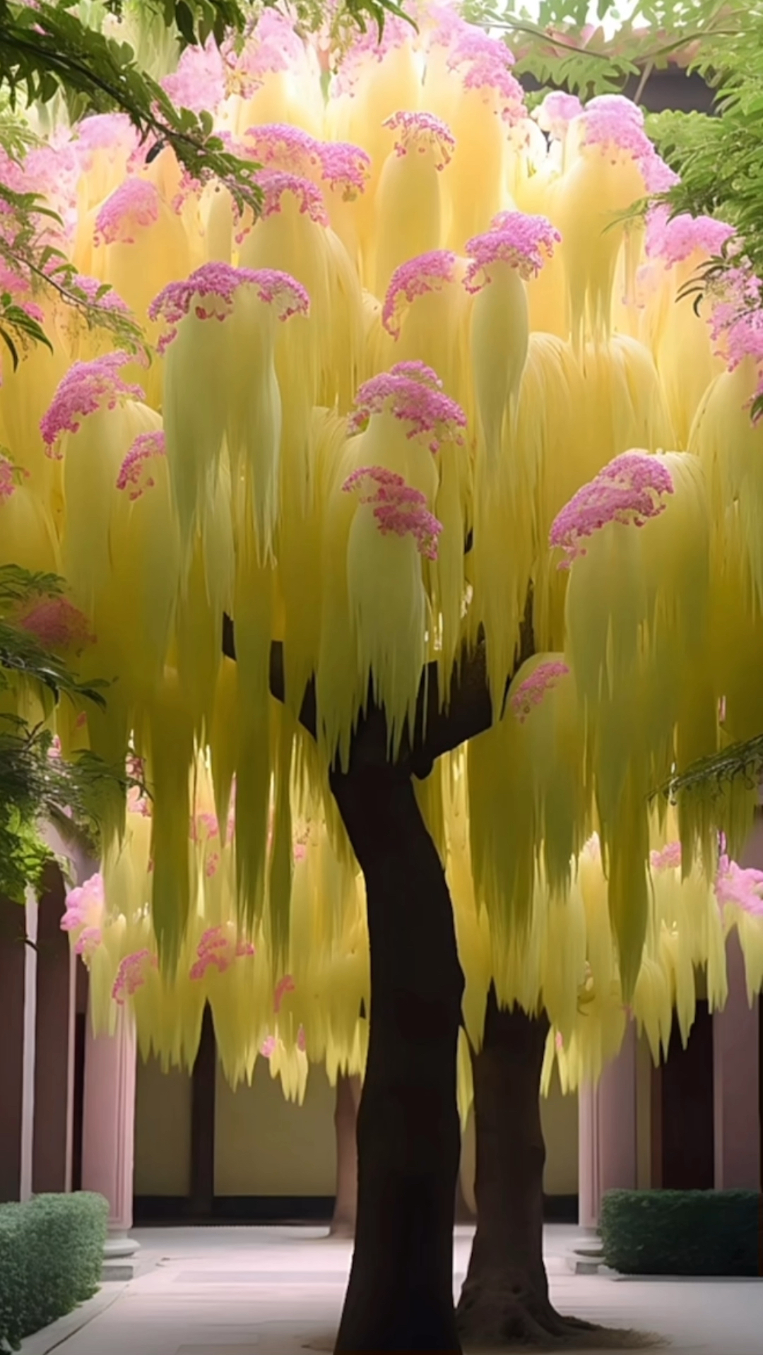 仙境中的奇花异树