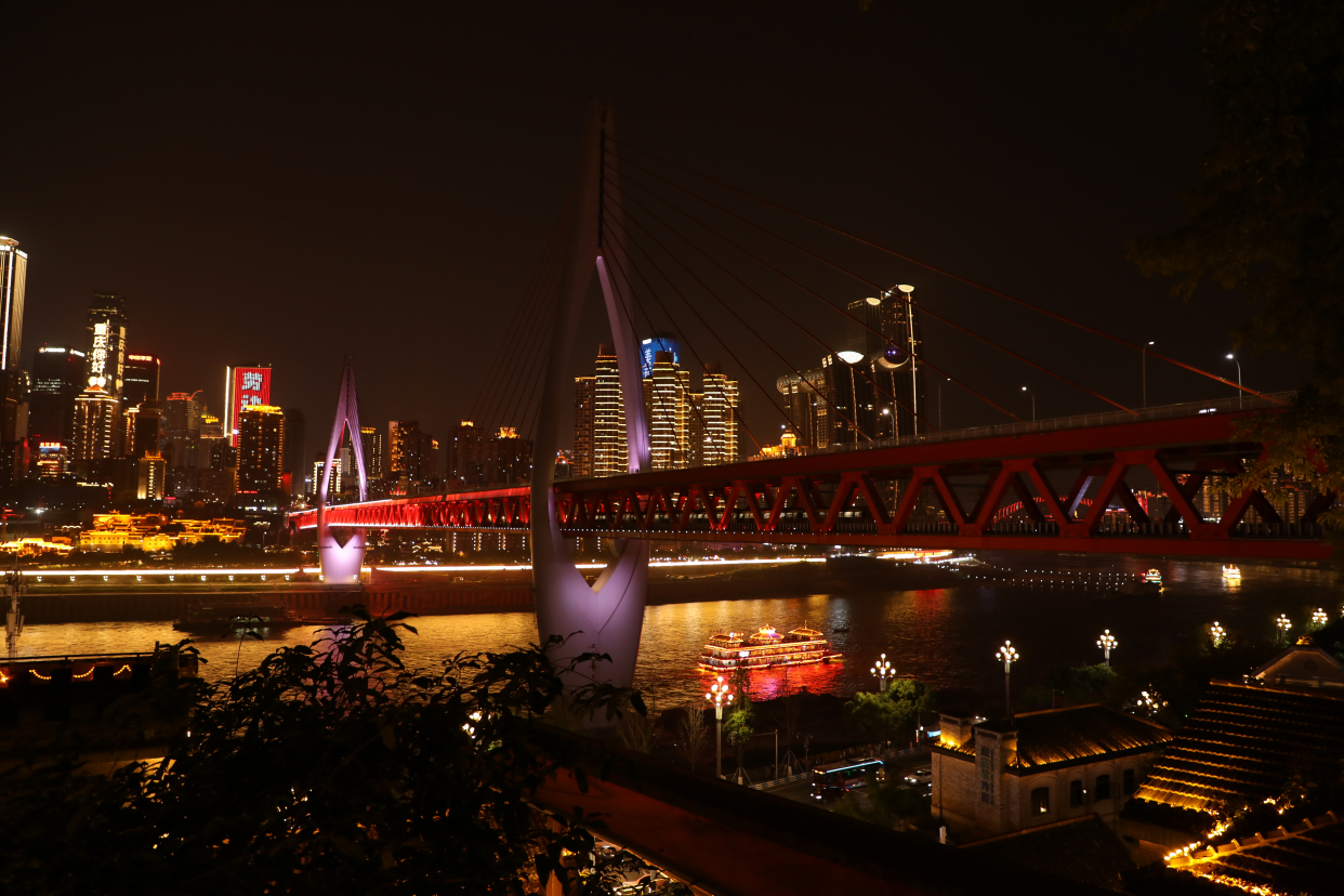 南滨之夜-弹子石老街