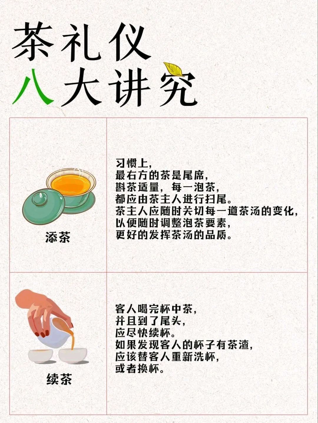 茶礼仪8大讲究