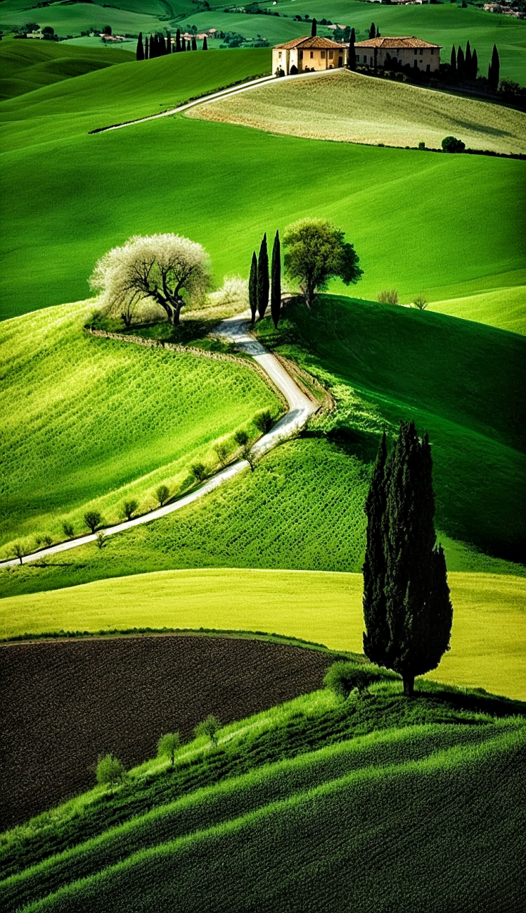 12高清治愈美图分享:绿色草原