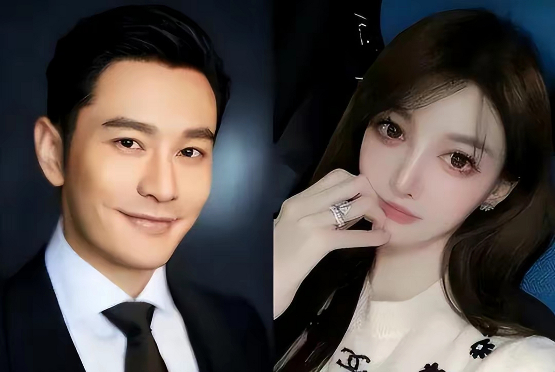 终于找到angle  baby  和黄晓明icon离婚的原因了.