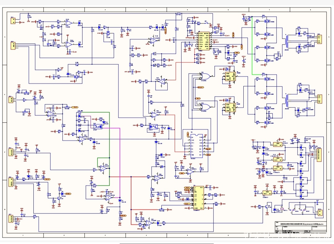 逆變焊機維修電路原理圖