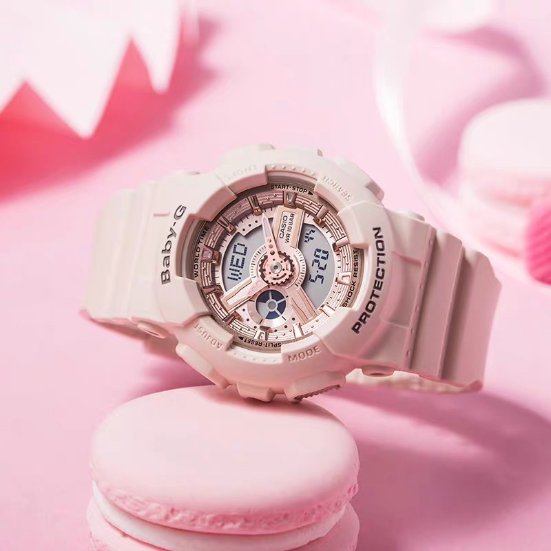 casio卡西欧女表baby-g ba-110cp-4a