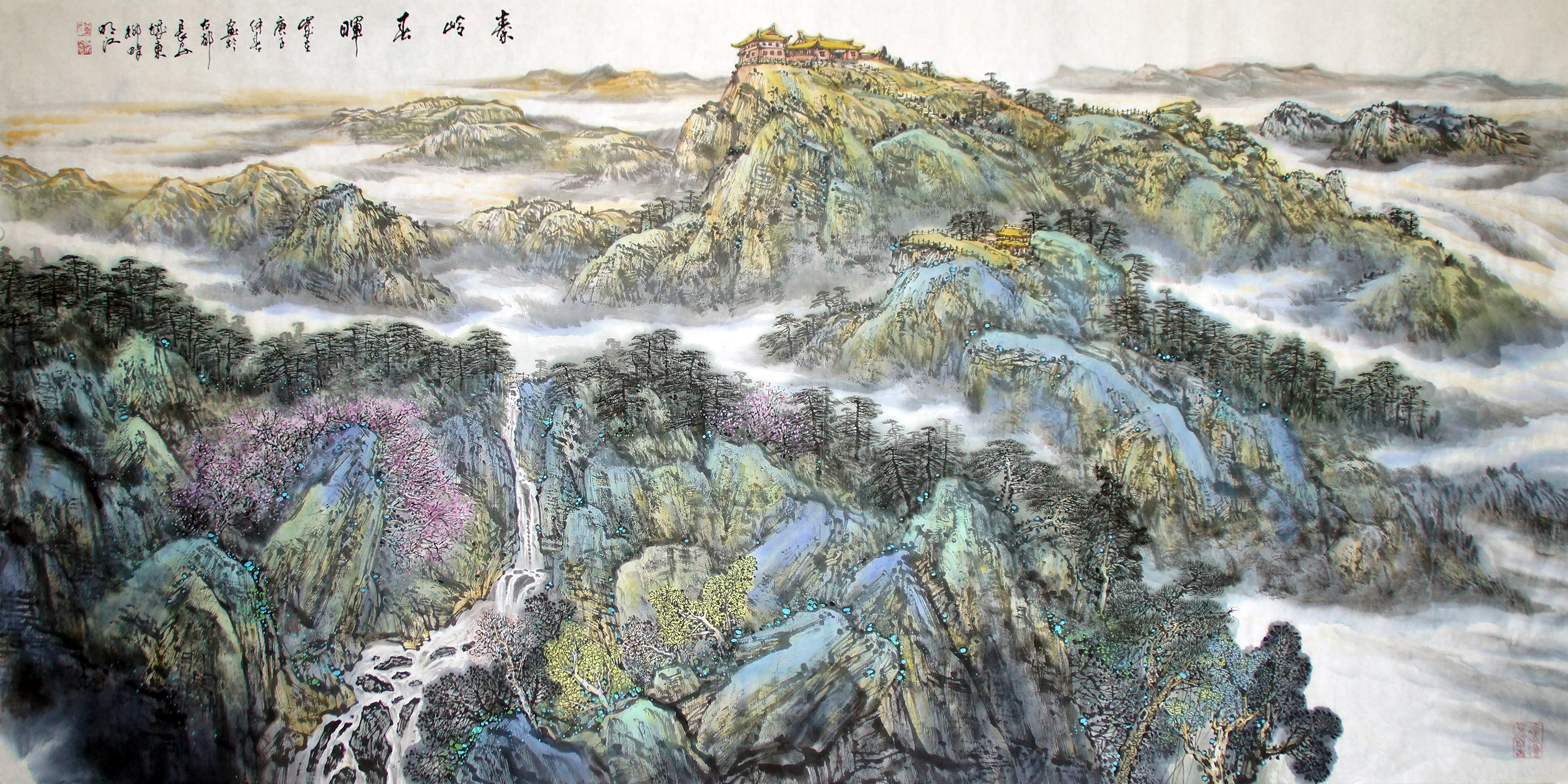 黄格胜先生入室弟子董明江画作欣赏