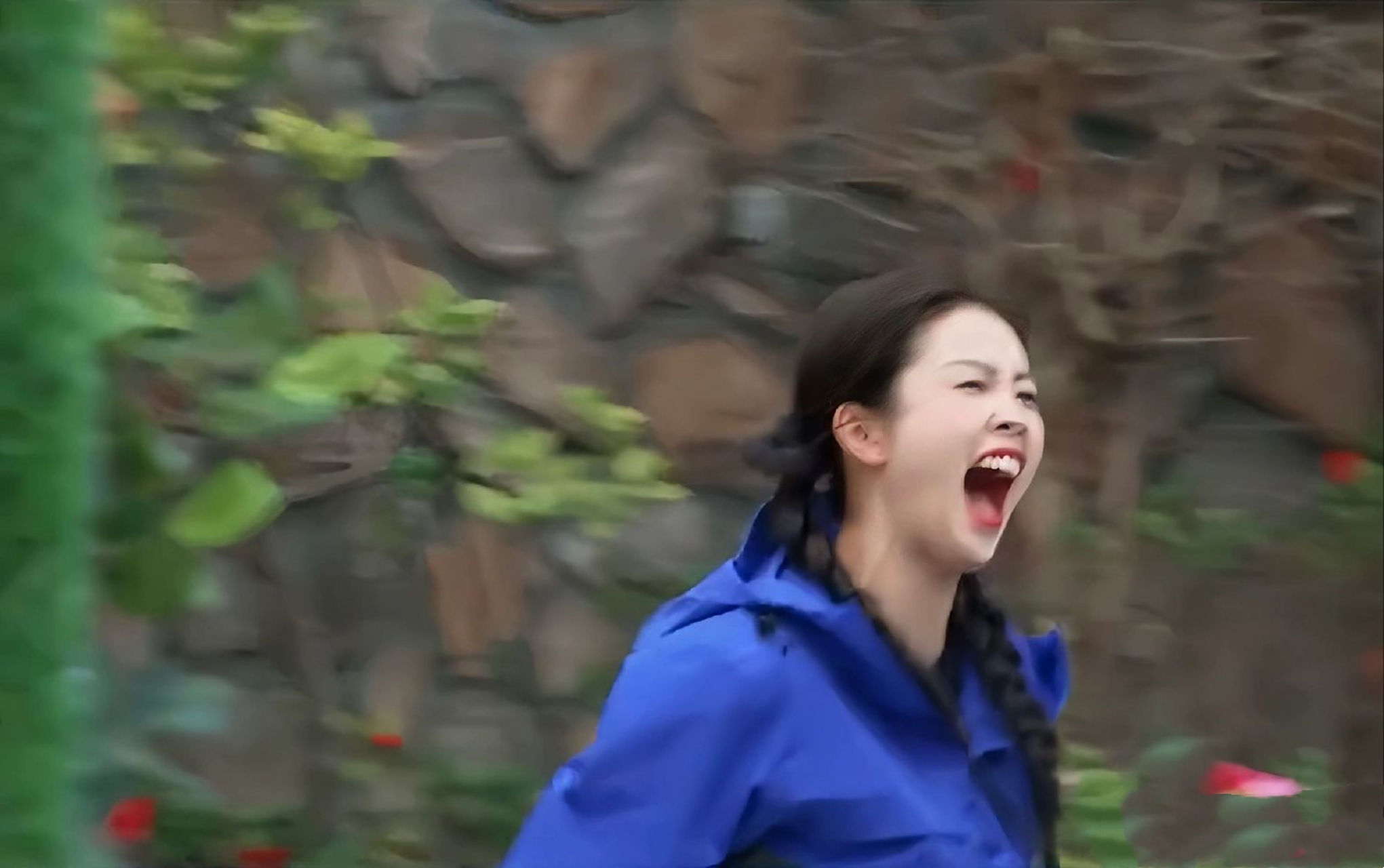 白鹿笑成这样居然不脸崩,原生脸就是不怕做大表情 67