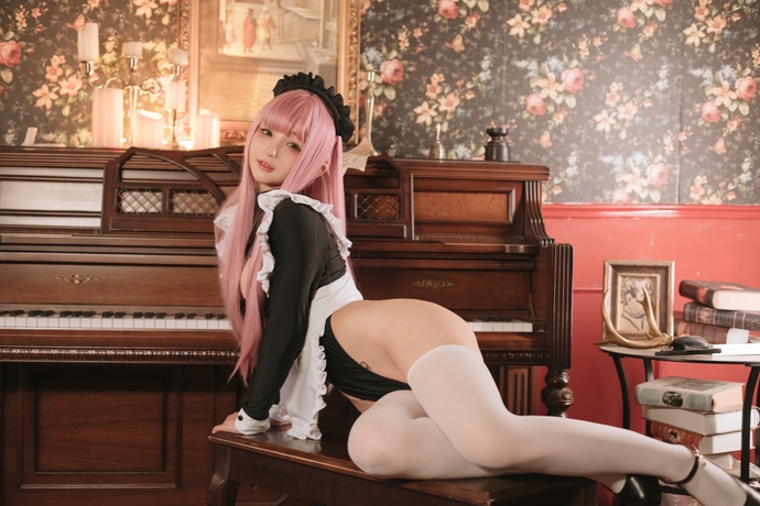 桜井宁宁 cosplay作品 复古女仆 喵纪元 _1_.jpg
