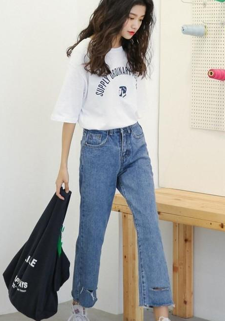 今年流行这种"松垮裤",舒适显瘦,上身休闲又时尚