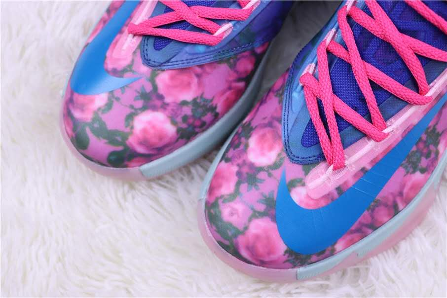 耐克杜兰特6代篮球鞋 乳腺癌配色 kd6实战篮球鞋