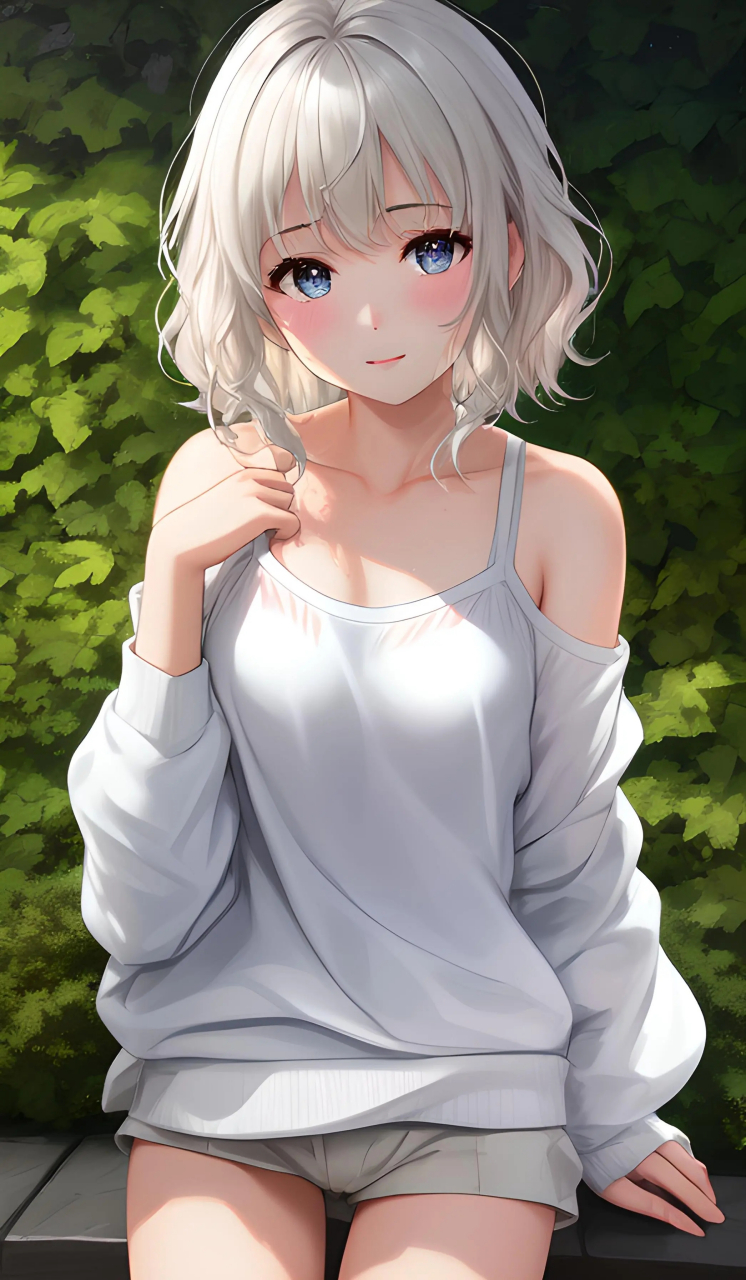 二次元青春活泼可爱少女,ai绘画的关键词,风格,模型 以下作品为无界ai