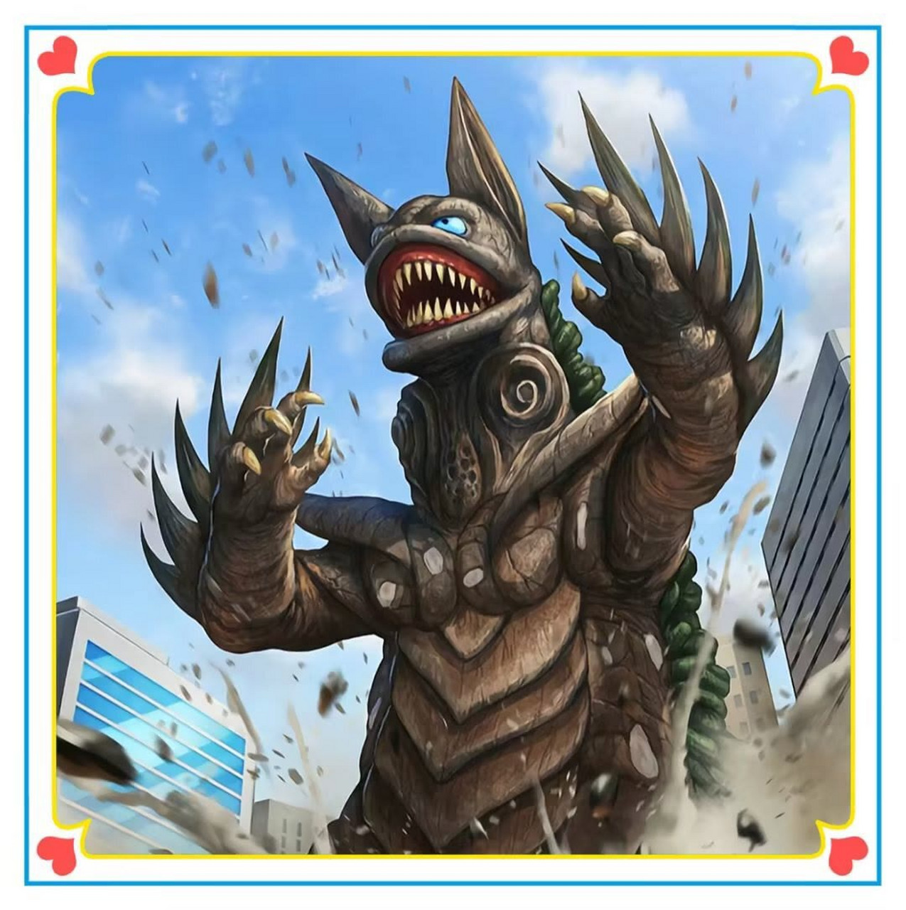 盘点人气怪兽介绍一硫酸怪兽-霍 #奥特曼# #怪兽# #爱迪奥特曼