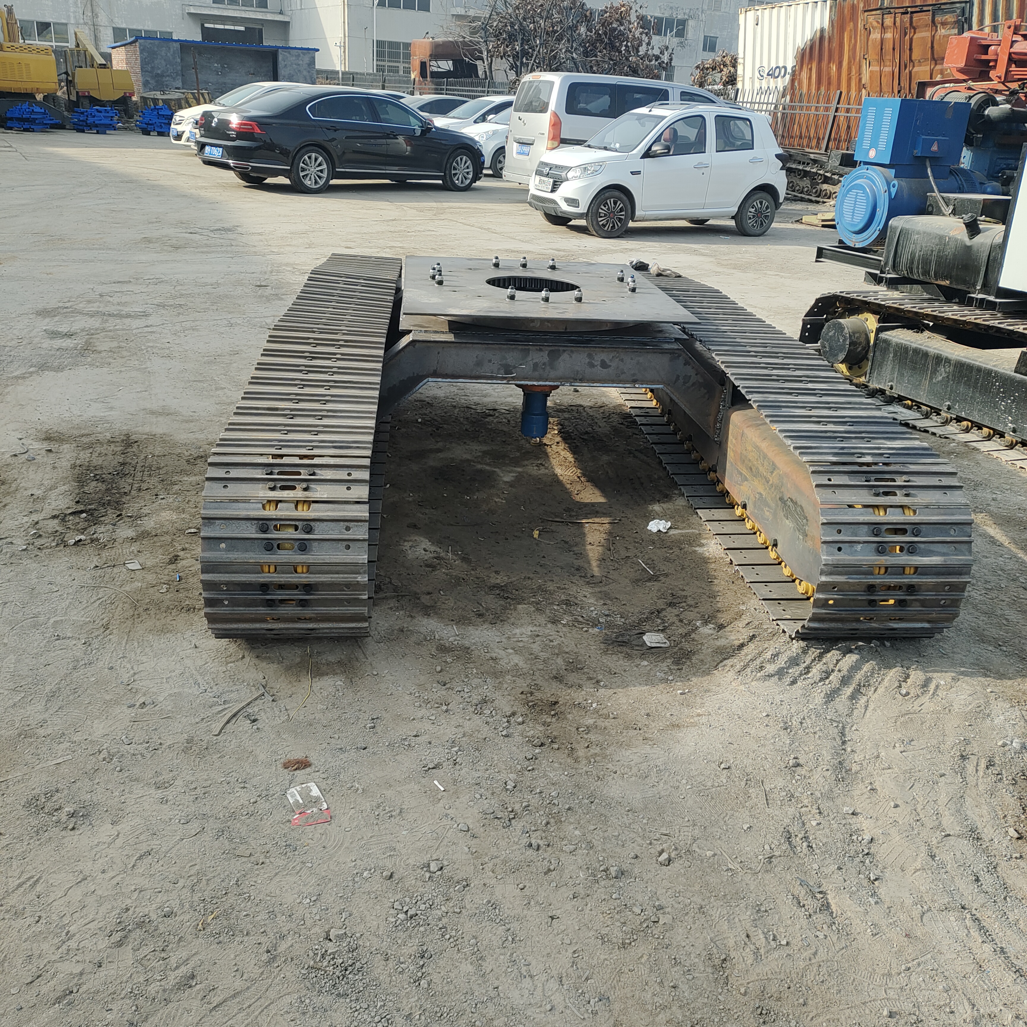 履带底盘总成应用广泛适用于各种机械设备的底盘配件