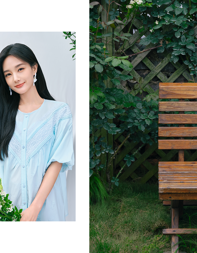 茵曼品牌代言人|一"桐"与你,舒凉一夏