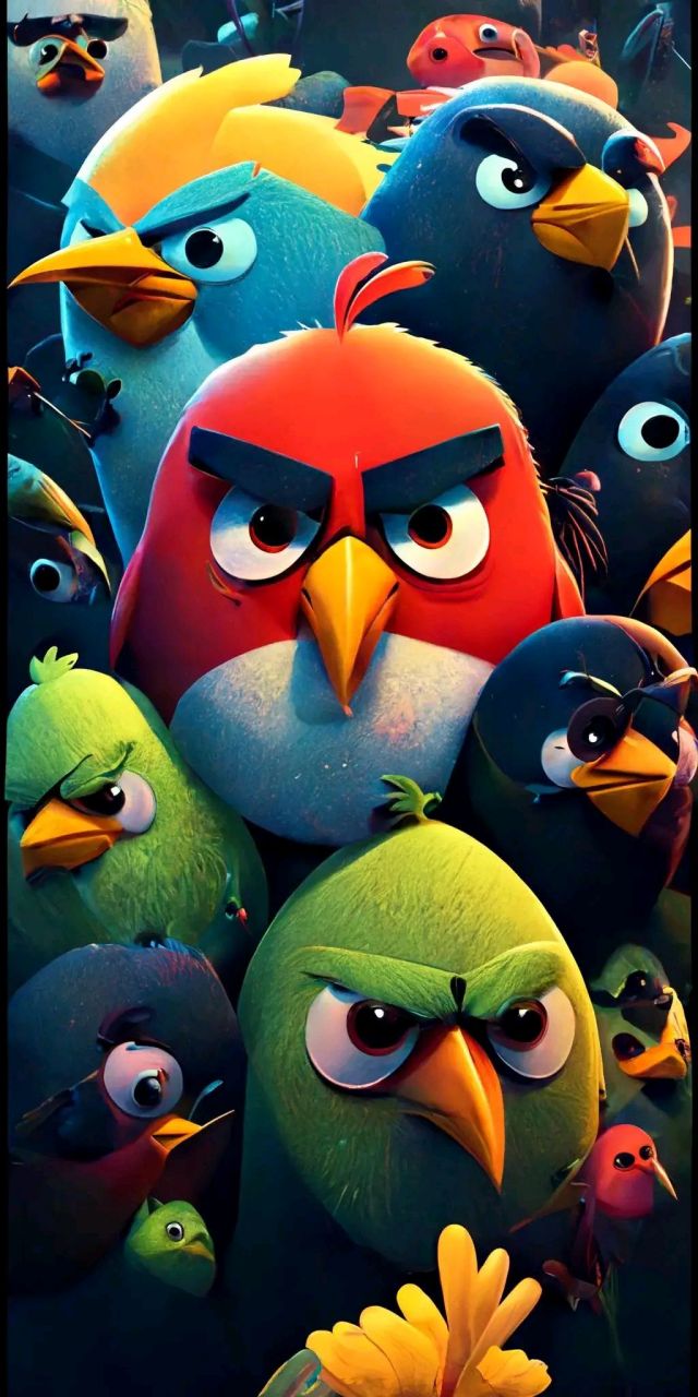 愤怒的小鸟2手机壁纸图片