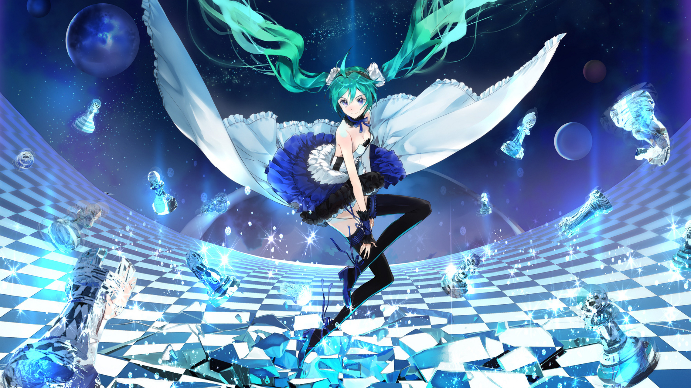 初音公主殿下#二次元美图# #动漫美图