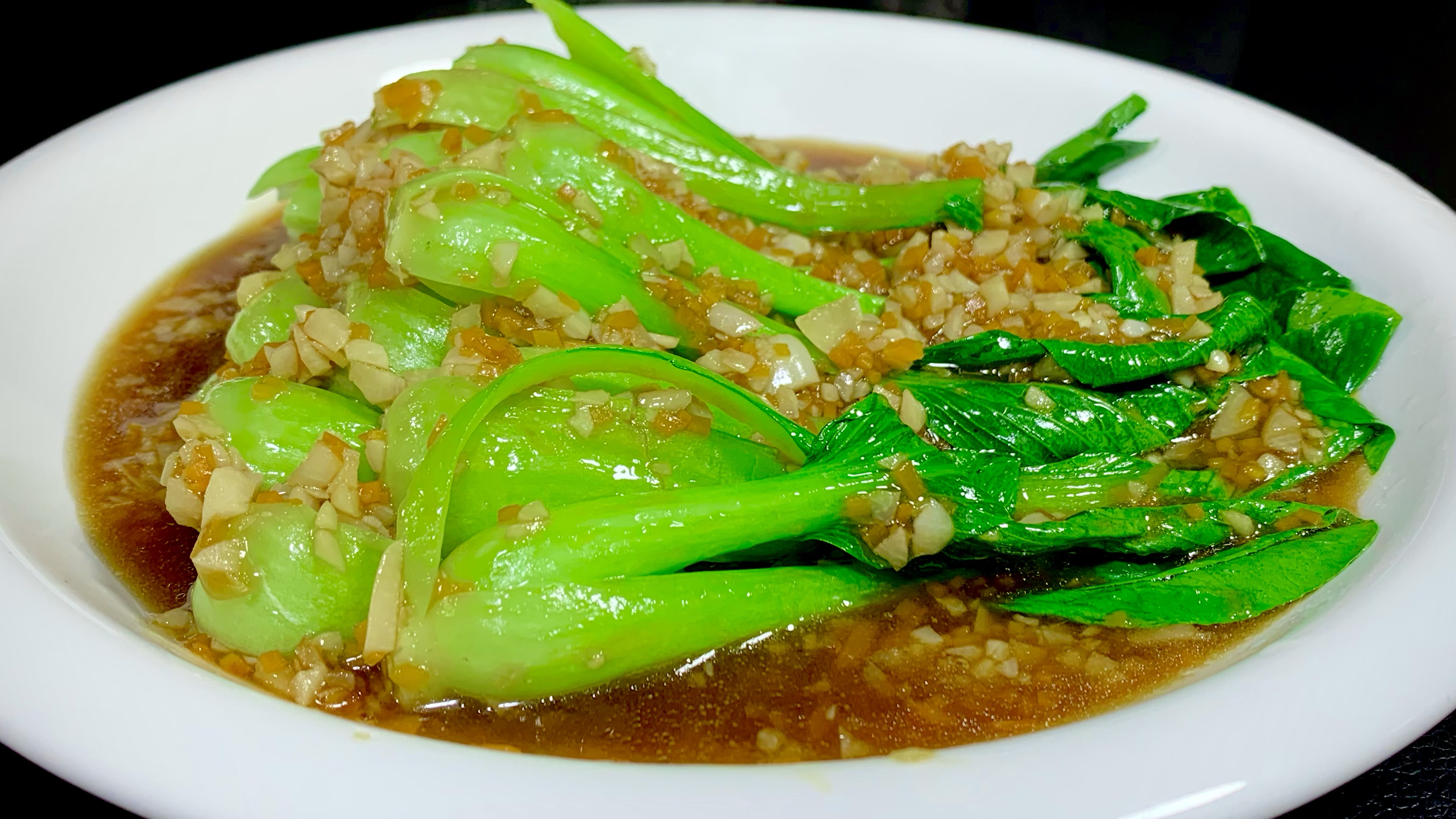 上海青不炒才好吃,饭店大厨教你家常蚝油上海青,清淡不油腻