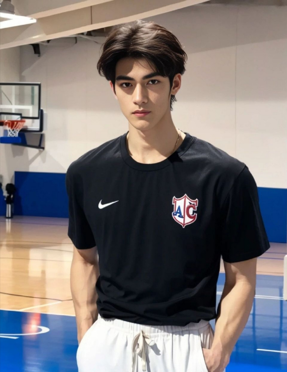 娱乐最前沿# ai画的帅哥,讲真就很像金城武[嘻嘻]