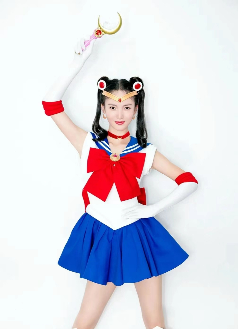 金晨cos美少女战士,还行,没有毁童年