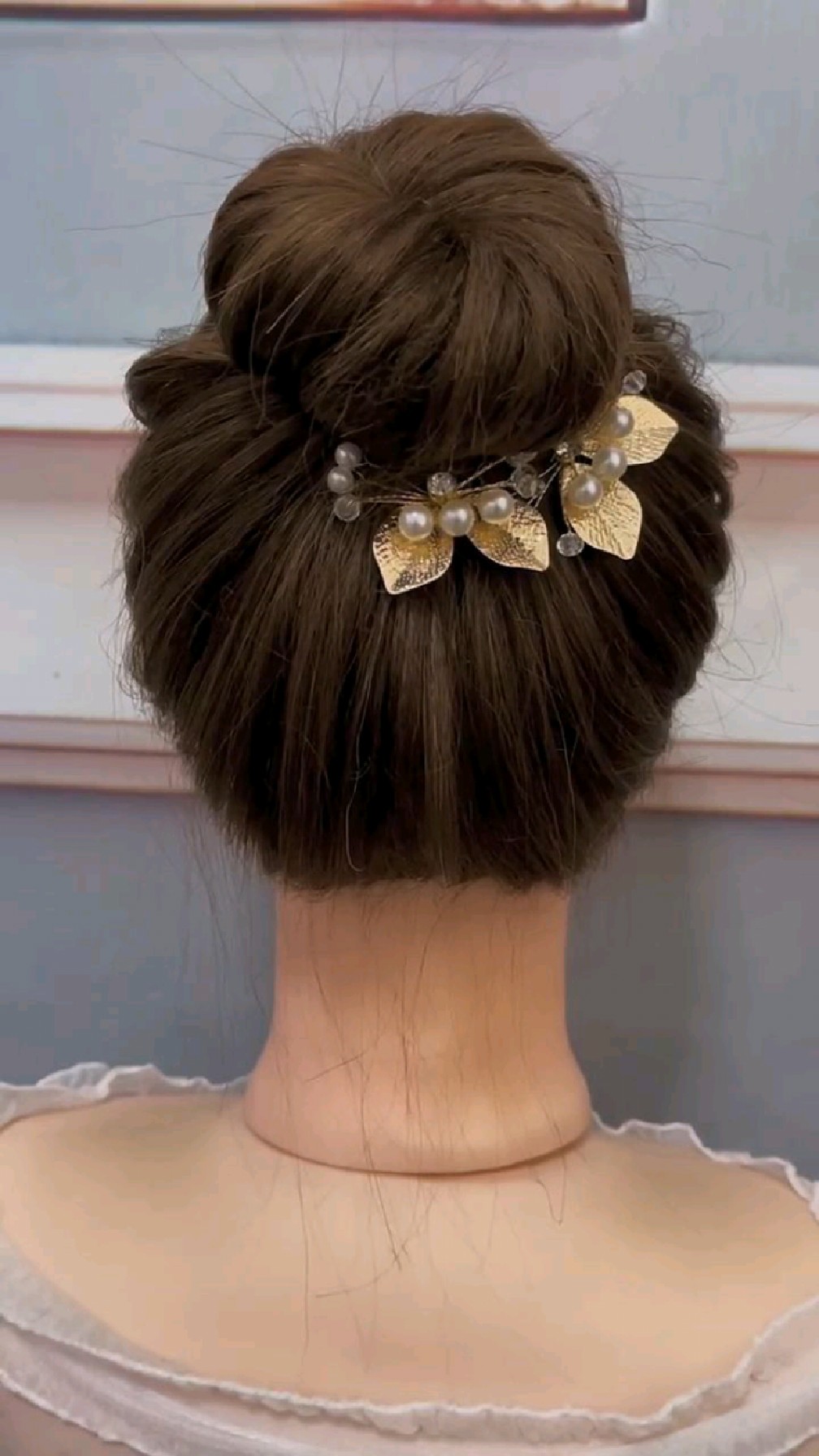 手残党必备减龄丸子头,简单易学好看,你学会了吗