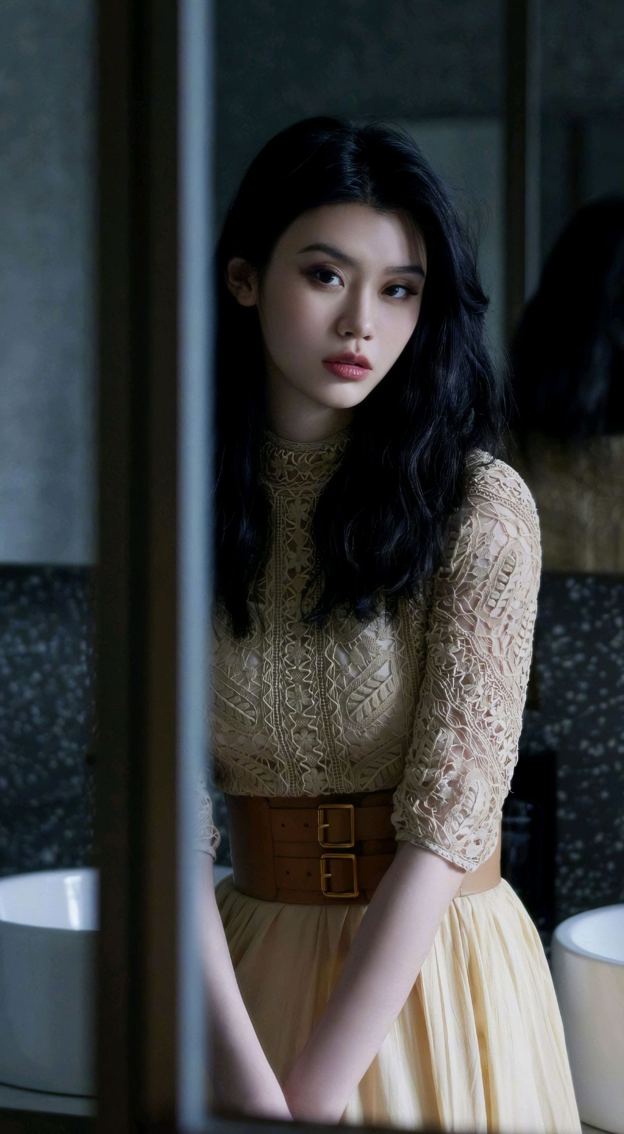 奚梦瑶精美壁纸:身材凹凸有致,气质优雅迷人!